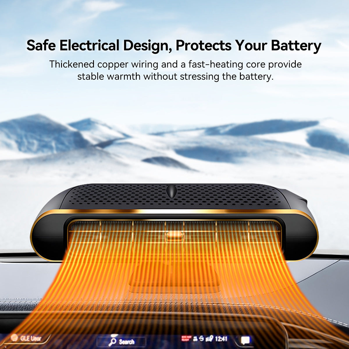 12V Portable Car Heater & Defroster
