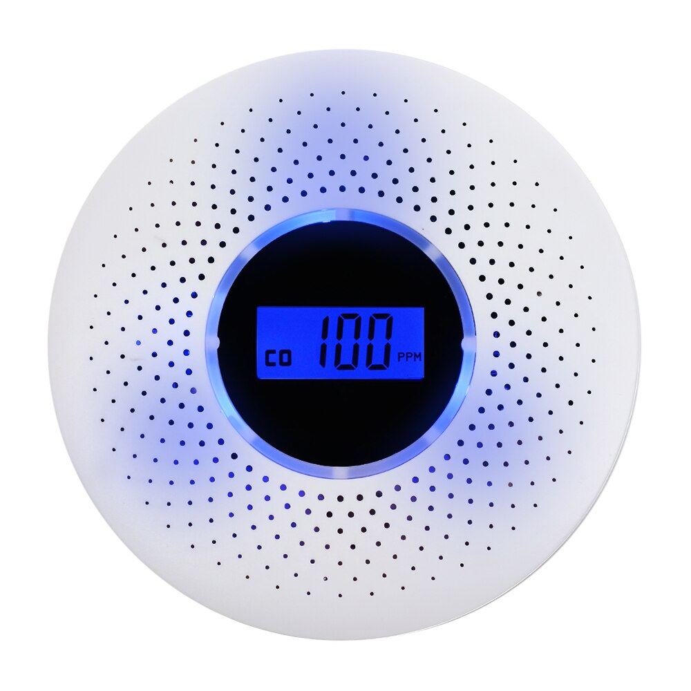 2-in-1 Carbon Monoxide & Smoke Detector Combo for Home Safety