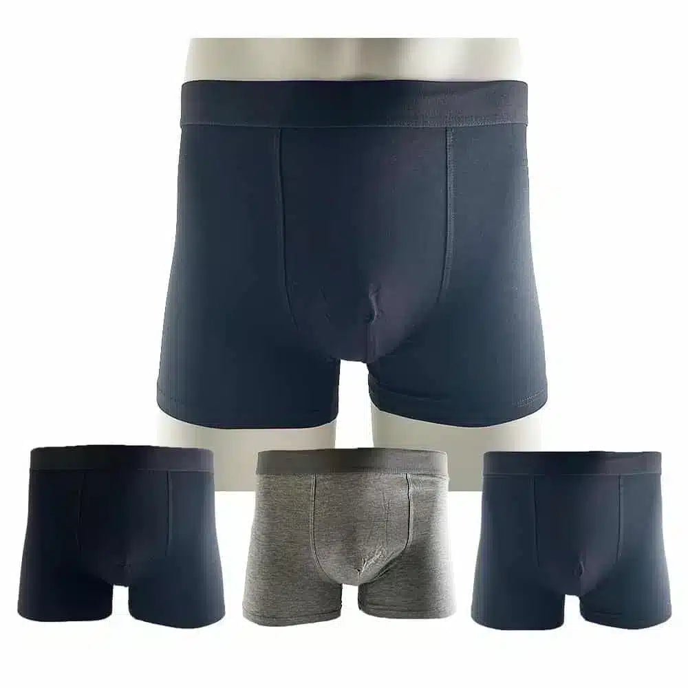 3 Pack Bamboo Boxers for Men – Soft & Breathable Underwear