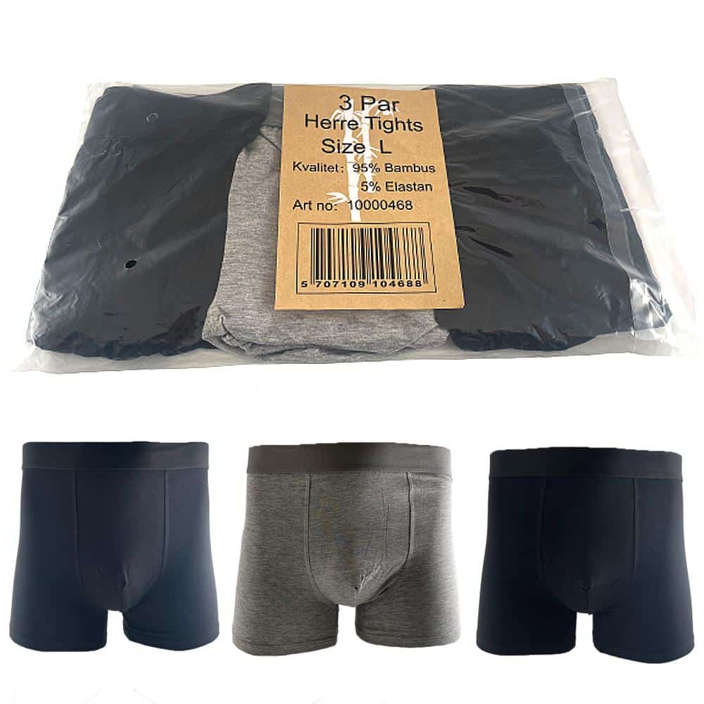 3 Pack Bamboo Boxers for Men – Soft & Breathable Underwear