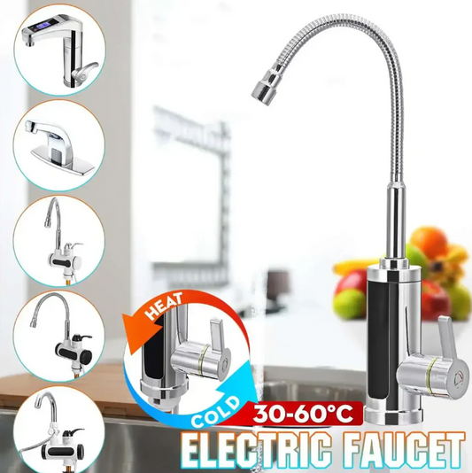 3000W Electric Hot Water Faucet - Instant Hot Water | Kitchen