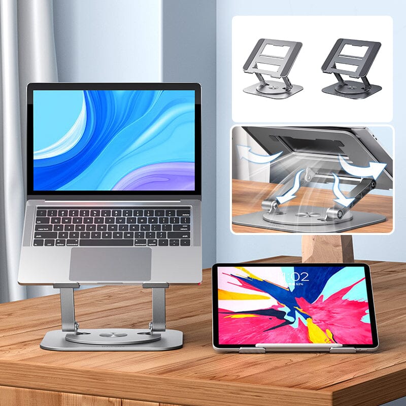 360° Pro Laptop Stand – Less Neck Pain & Always the Perfect Viewing Angle