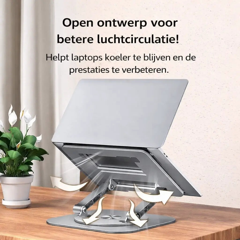 360° Pro Laptop Stand – Less Neck Pain & Always the Perfect Viewing Angle