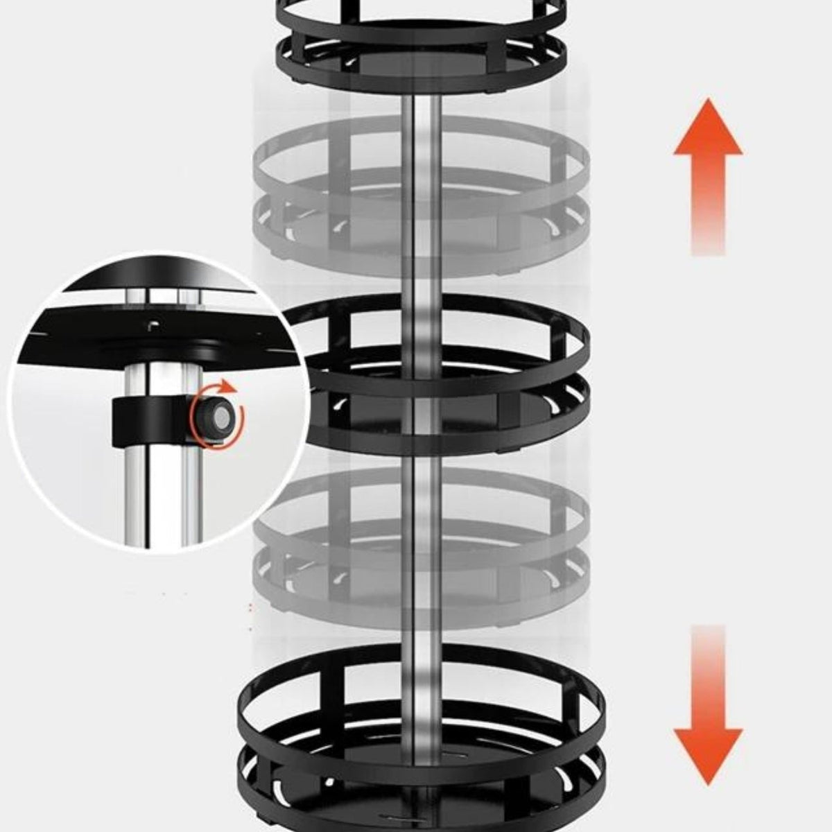 360° Rotating Spice Rack