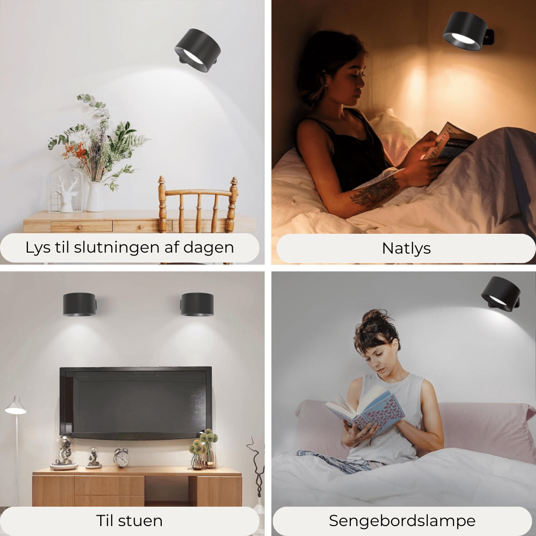 360° Wireless Wall Lamp with USB Charging