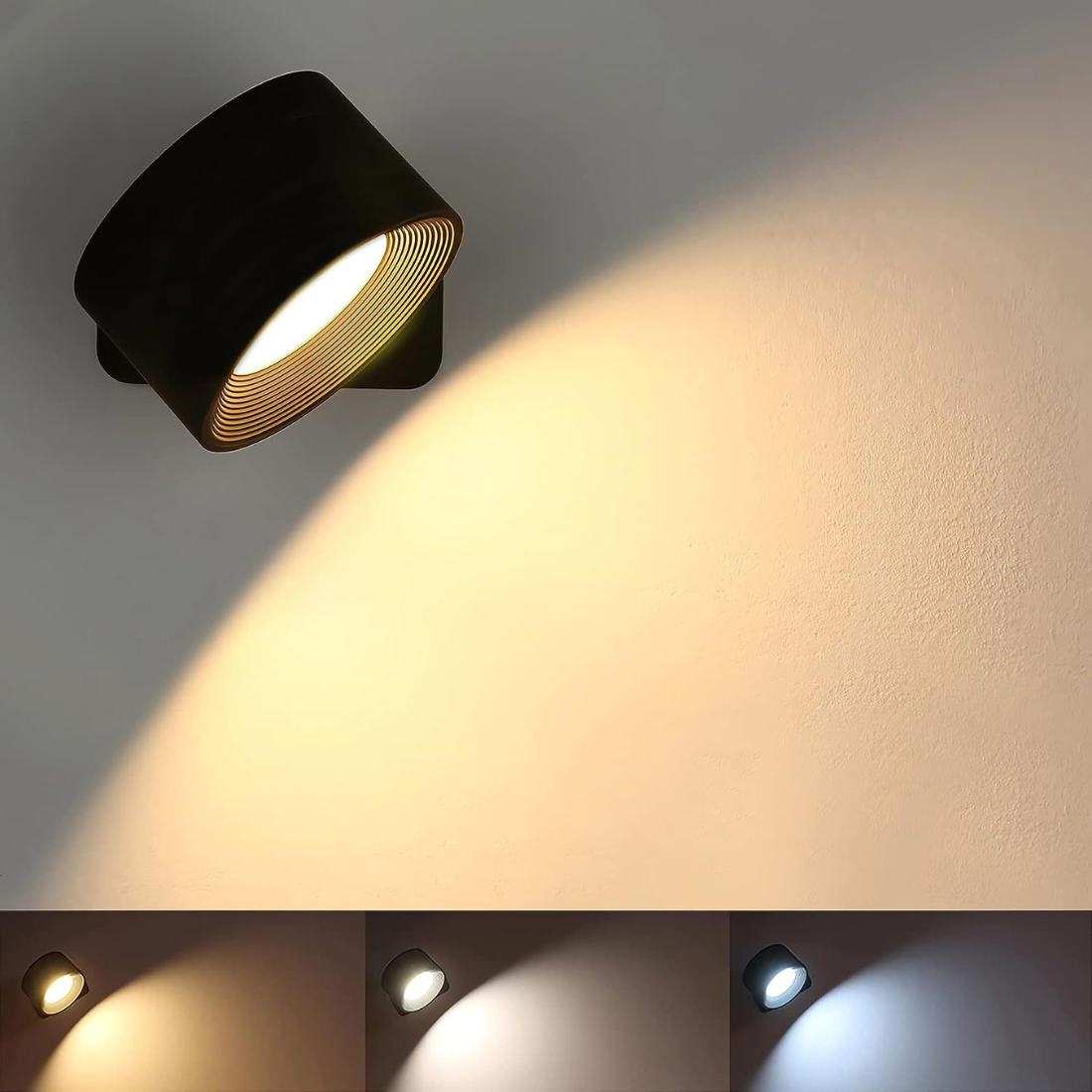 360° Wireless Wall Lamp with USB Charging