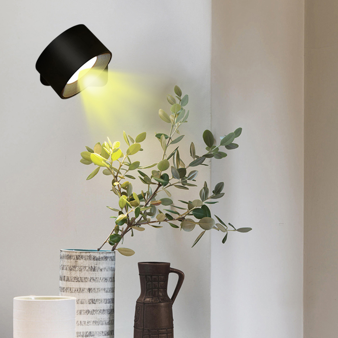 360° Wireless Wall Lamp with USB Charging