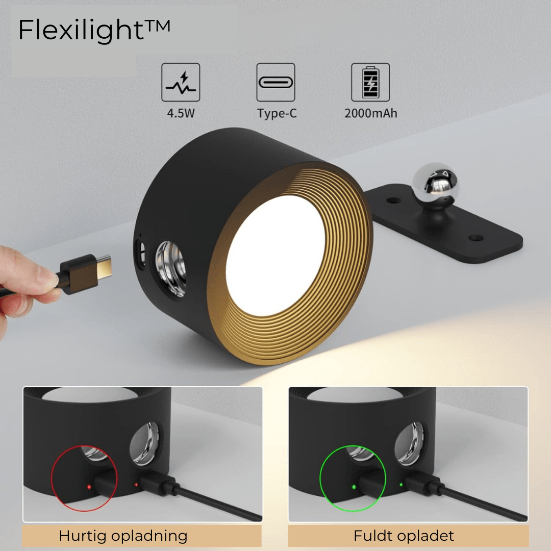 360° Wireless Wall Lamp with USB Charging