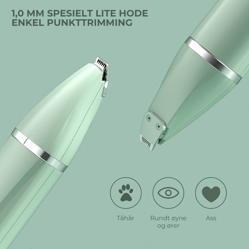 4-in-1 Pet Hair Clipper - Quiet & Efficient