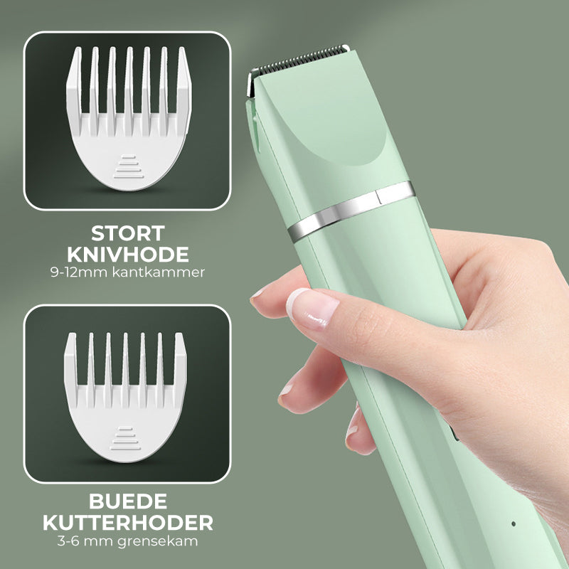 4-in-1 Pet Hair Clipper - Quiet & Efficient