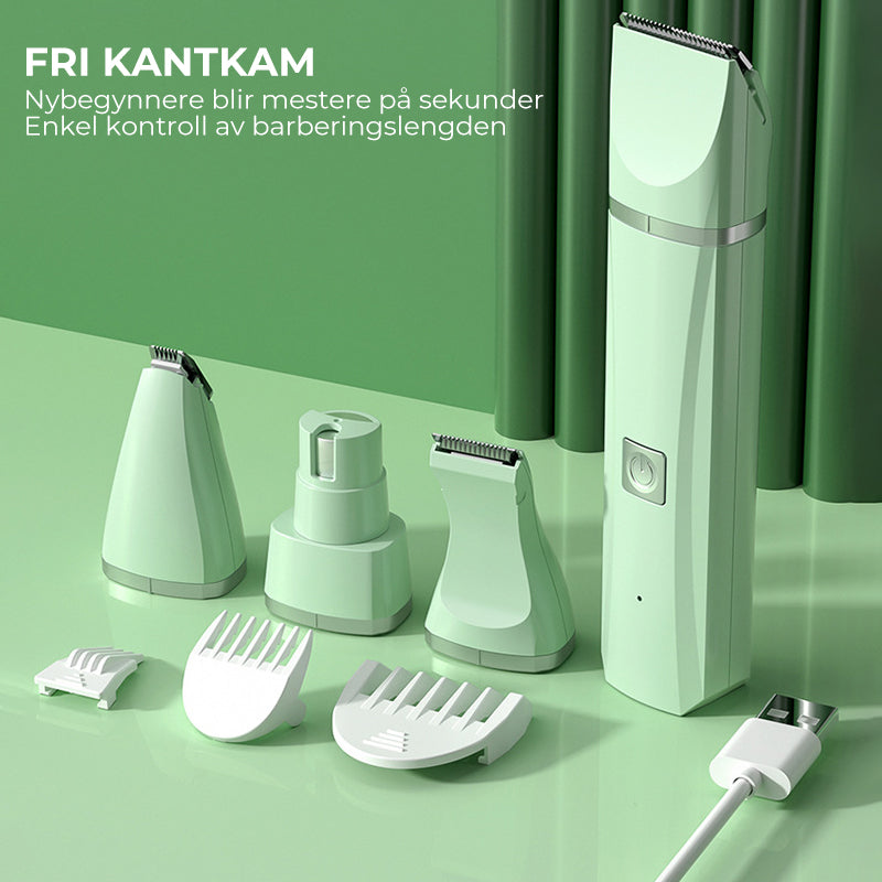 4-in-1 Pet Hair Clipper - Quiet & Efficient