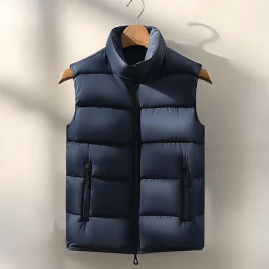 Men's Puffer Sleeveless Jacket - Image 1
