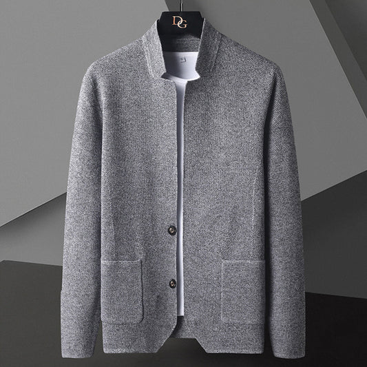 Men's Button-Front Casual Jacket - Image 1