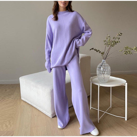 Women's Long Sleeve Sweater Set - Image 1