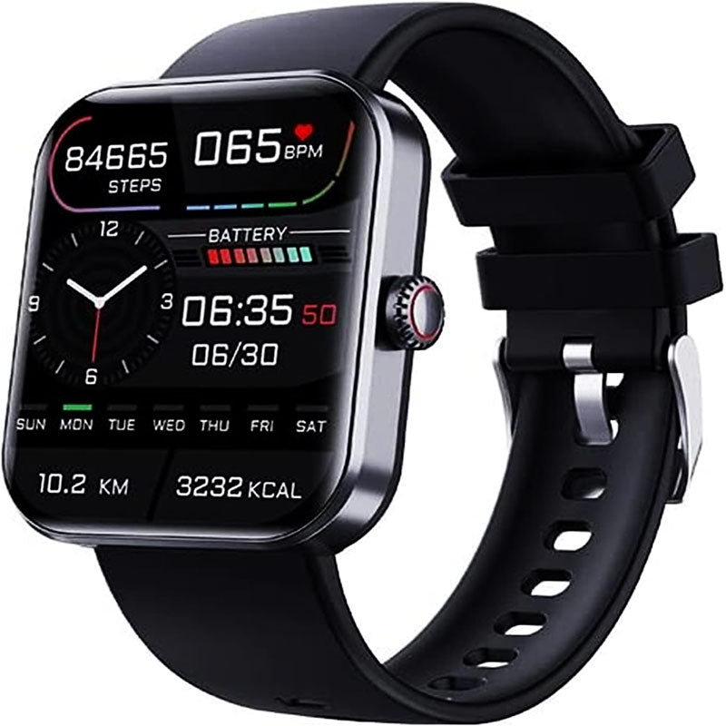 2025 Smart Health Watch with BP, ECG, HRV, SpO2 Monitoring – Waterproof Color Touch Screen