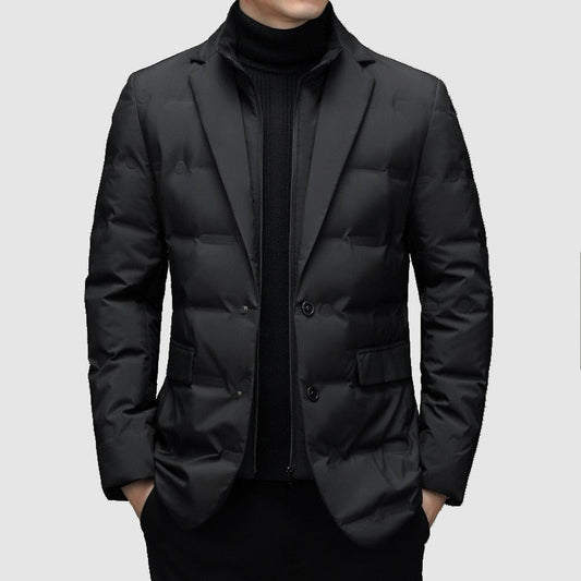 Men's Two-Button Blazer Jacket - Image 1