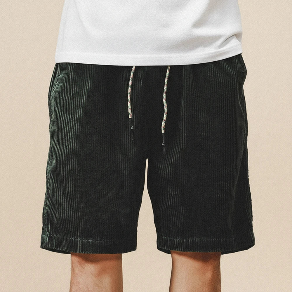 Men's Corduroy Casual Shorts