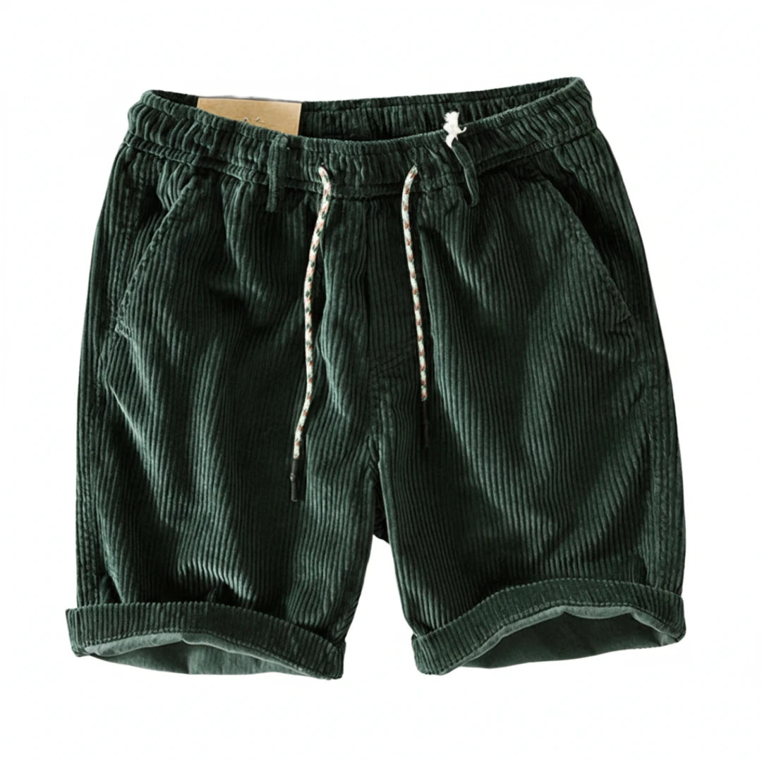 Men's Corduroy Casual Shorts