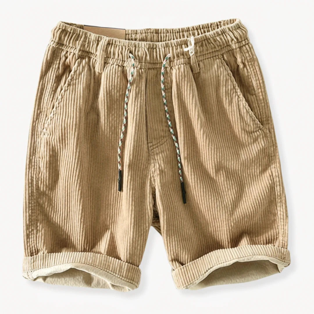 Men's Corduroy Casual Shorts
