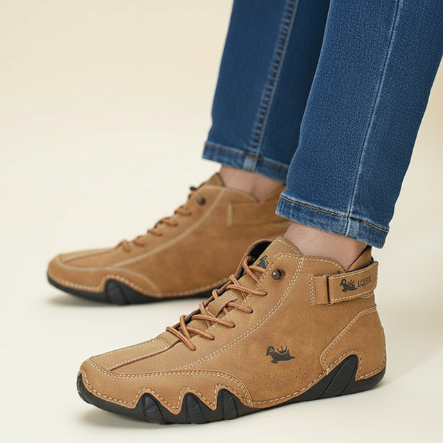 Men's Lace-Up Ankle Height Boots