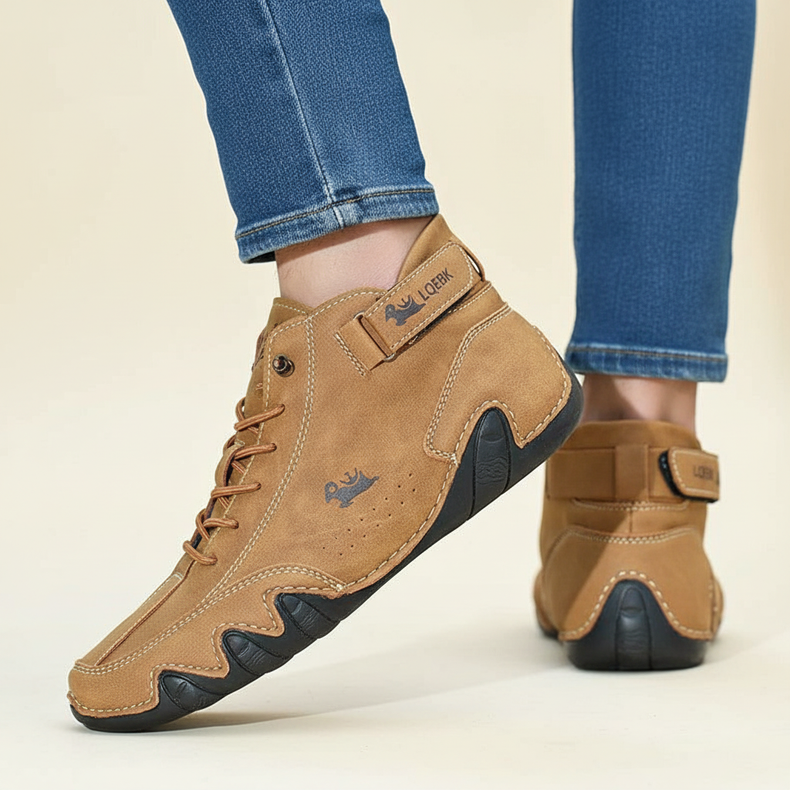 Men's Lace-Up Ankle Height Boots