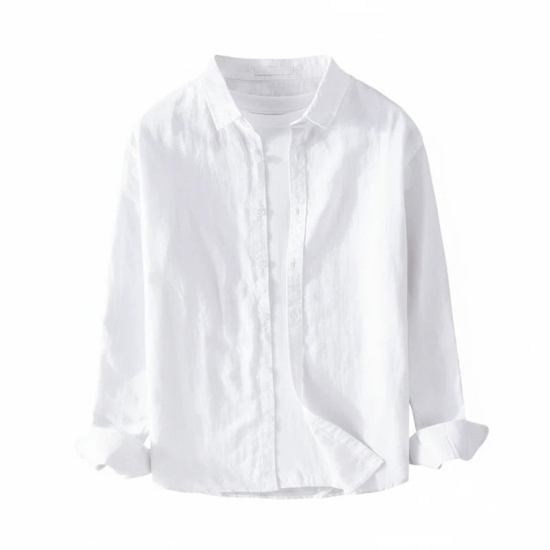 Men's Long-Sleeve Relaxed Fit Shirt