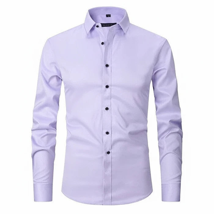 Men's Slim Fit Long-Sleeve Shirt