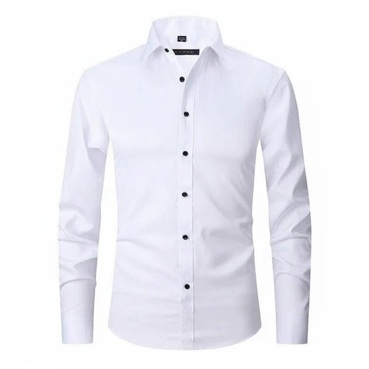 Men's Slim Fit Long-Sleeve Shirt
