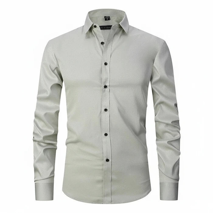 Men's Slim Fit Long-Sleeve Shirt