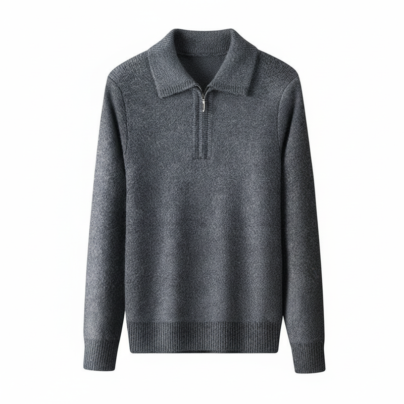 Men's Quarter-Zip Sweater