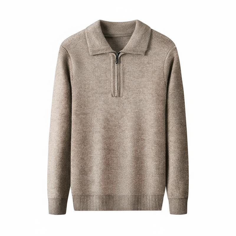 Men's Quarter-Zip Sweater