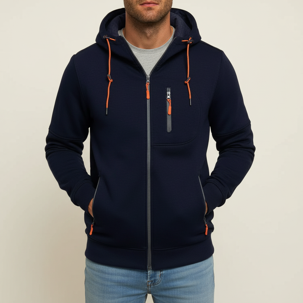 Men's Hooded Full-Zip Jacket