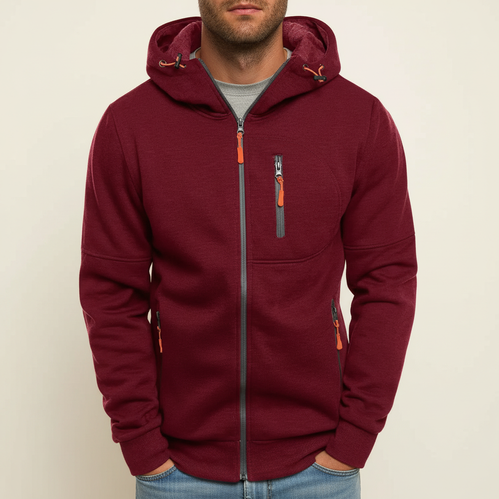 Men's Hooded Full-Zip Jacket