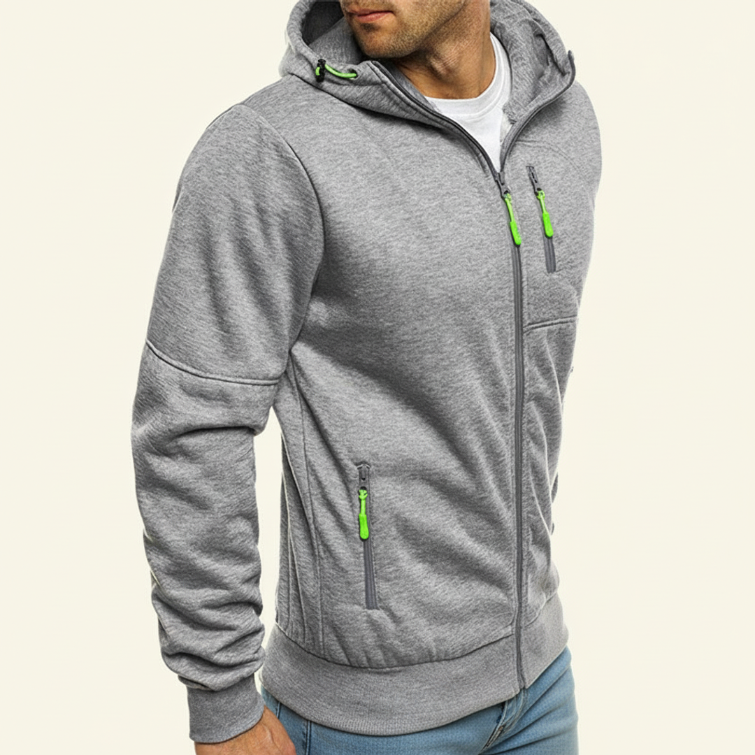 Men's Hooded Full-Zip Jacket