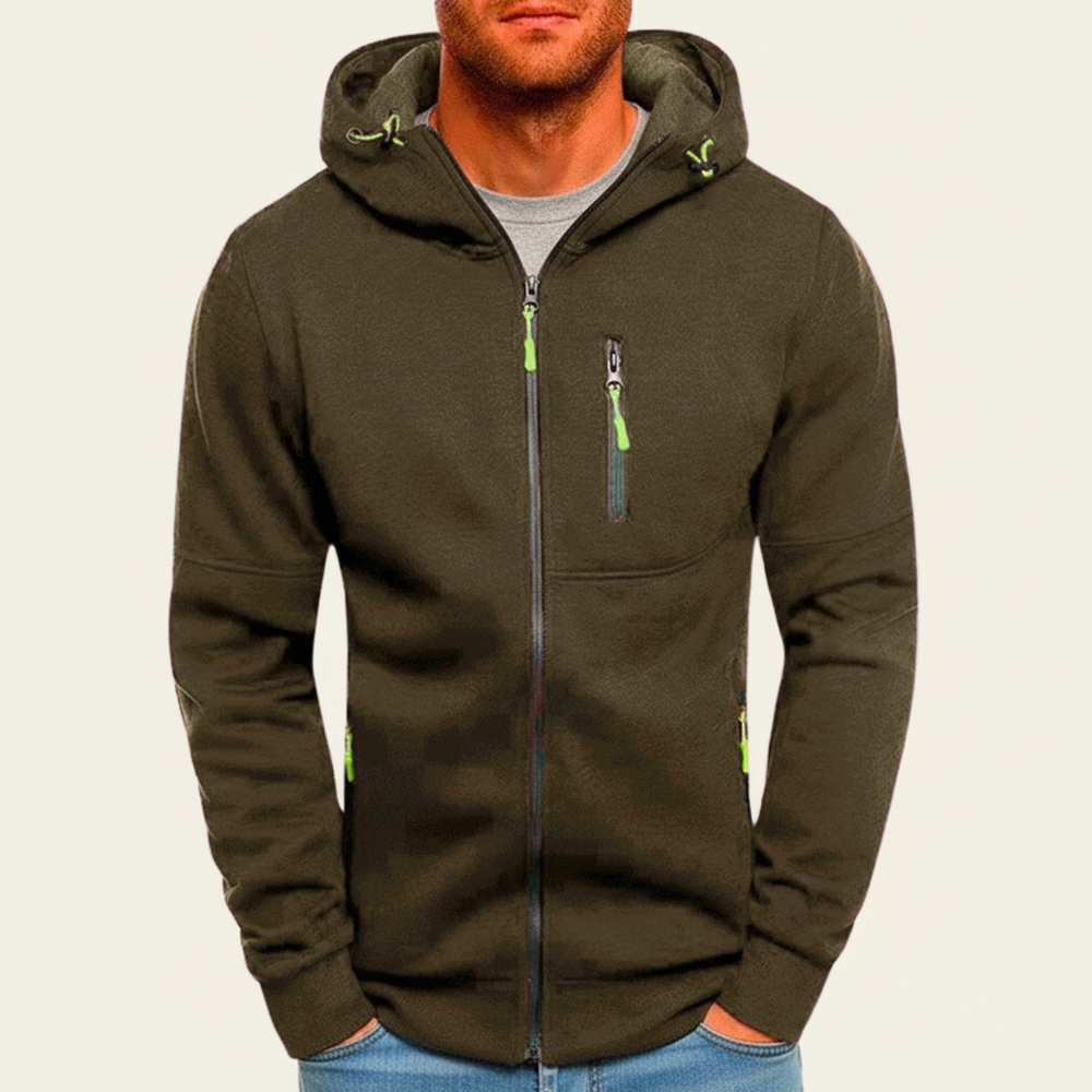 Men's Hooded Full-Zip Jacket