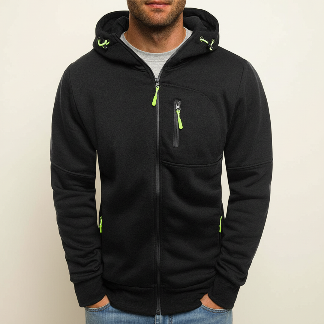 Men's Hooded Full-Zip Jacket