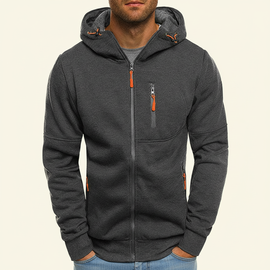 Men's Hooded Full-Zip Jacket