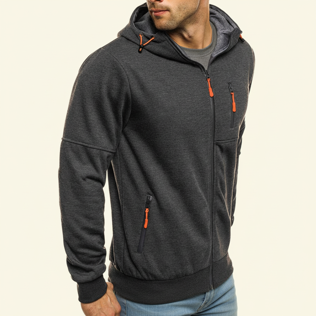 Men's Hooded Full-Zip Jacket