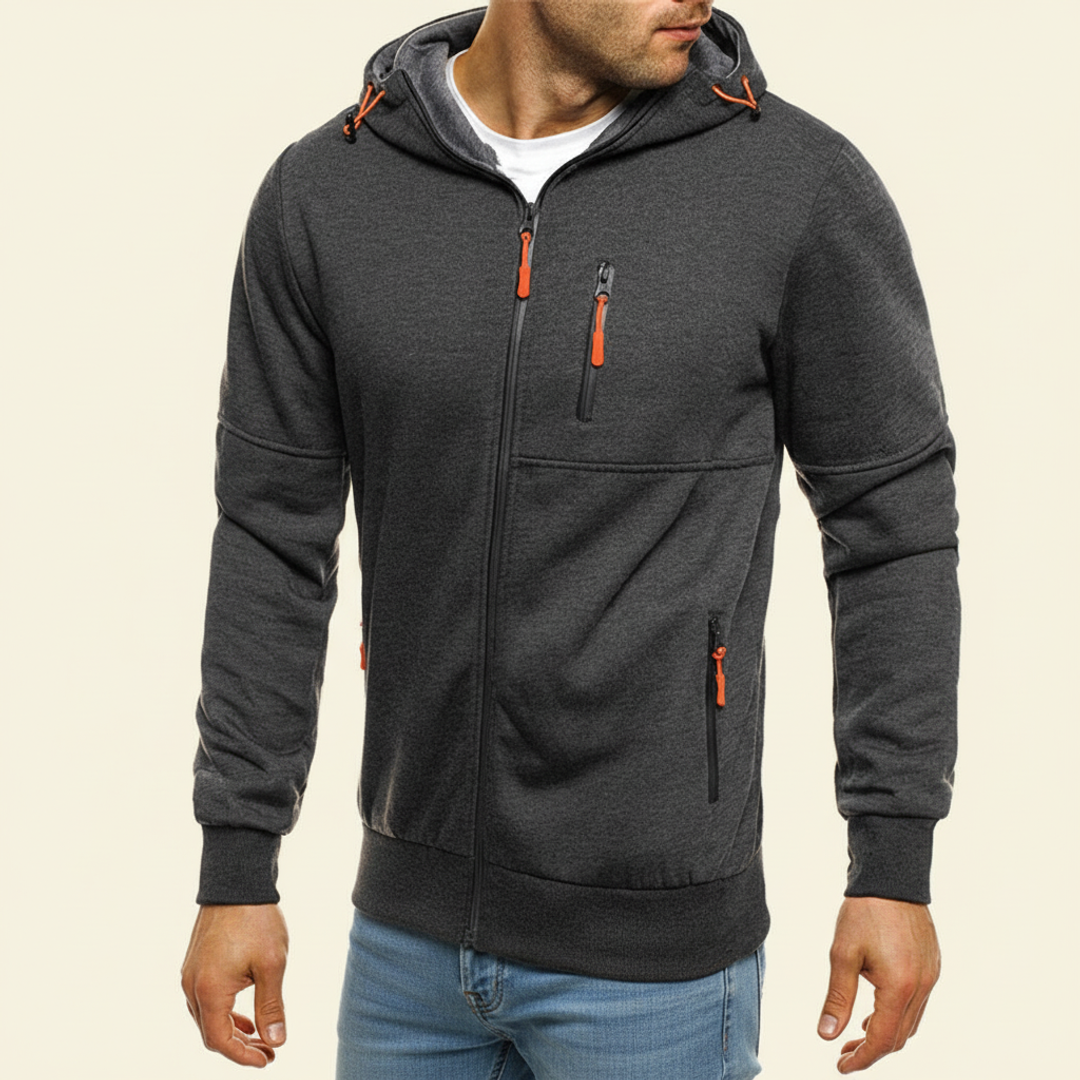 Men's Hooded Full-Zip Jacket