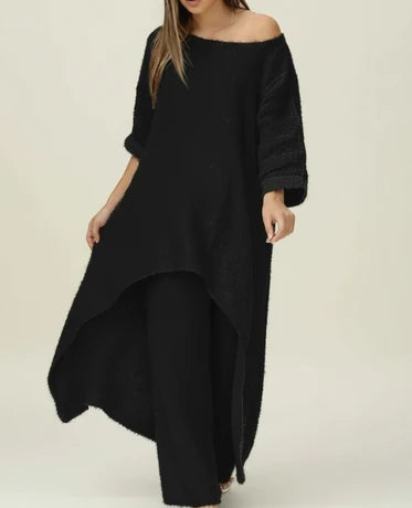 Women's Asymmetrical Loose Fit Set