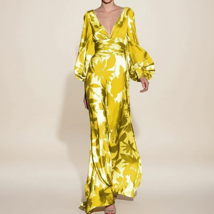 Women's Floral Maxi Dress