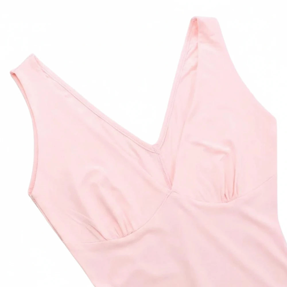 Women's Ruffle Slip Maxi Dress