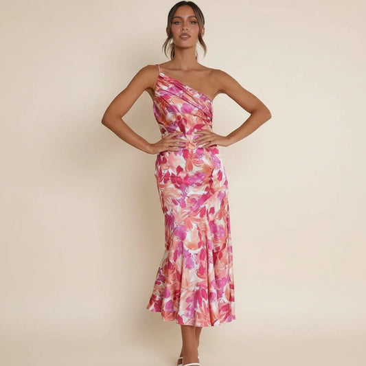 Women's Sleeveless A-Line Midi Dress