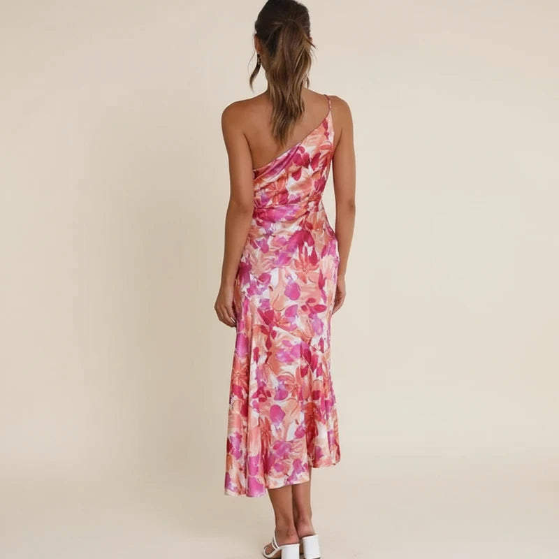 Women's Sleeveless A-Line Midi Dress