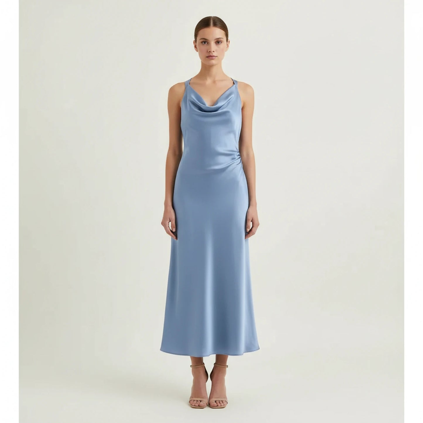 Women's Sleeveless Bodycon Midi Dress