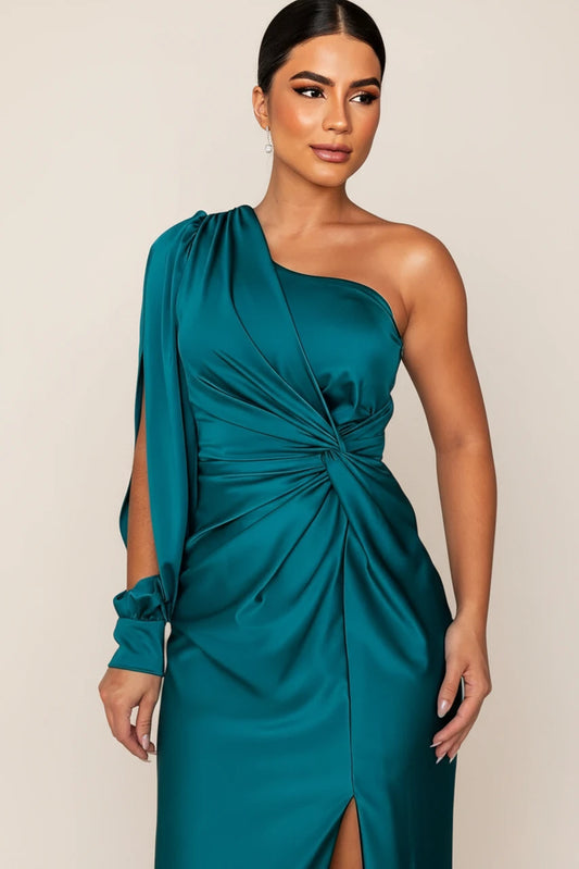 Women's Slit Evening Maxi Dress