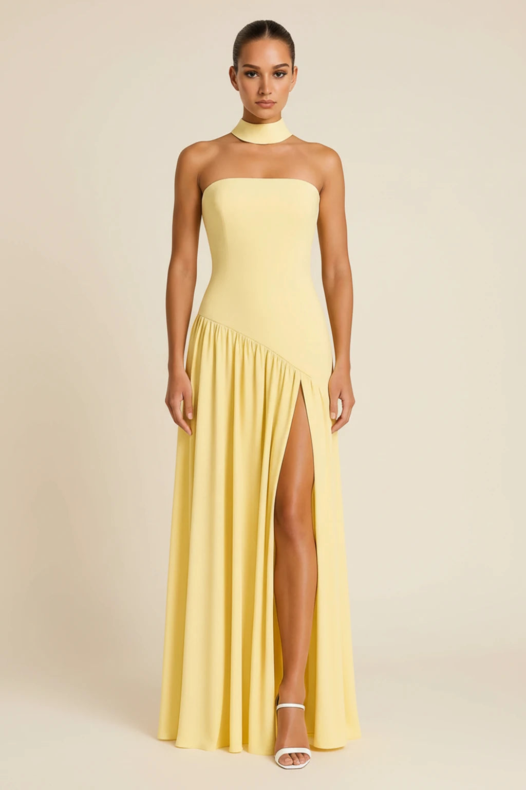 Women's Strapless Maxi Dress