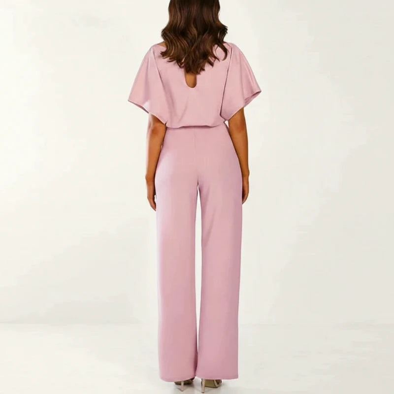 Women's Cute Two Piece Jumpsuit Set
