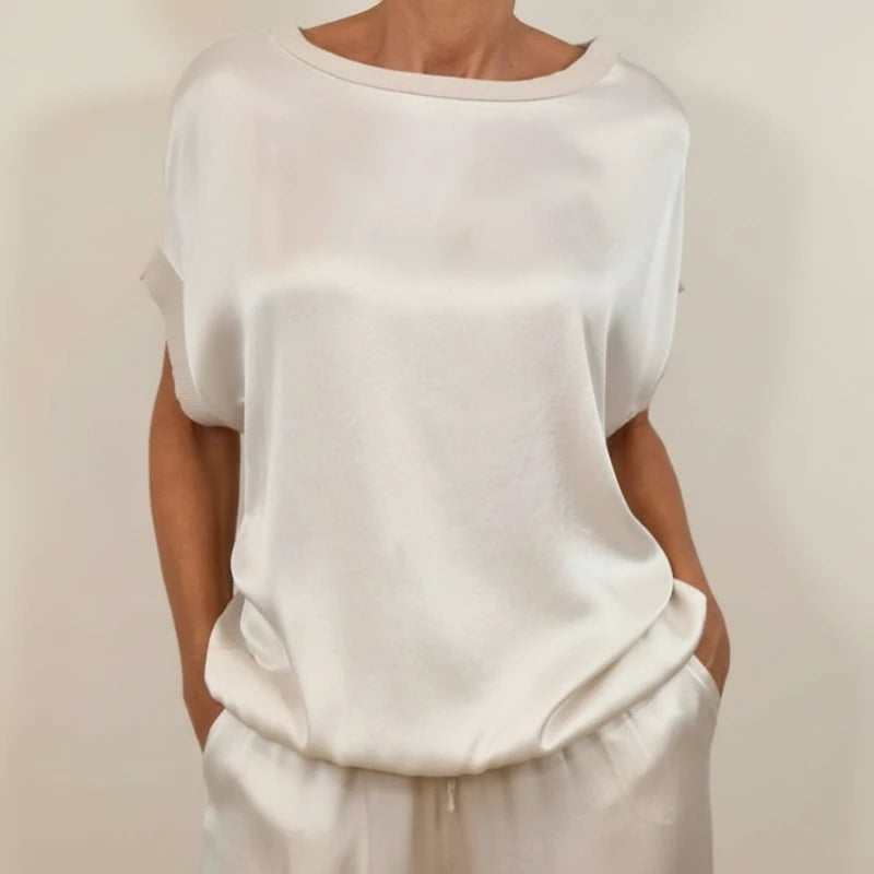 Women's Wide Leg Pant Set