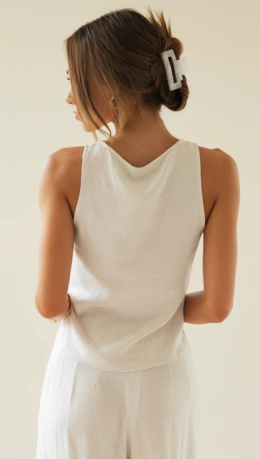 Women's Wide Leg Pants Set